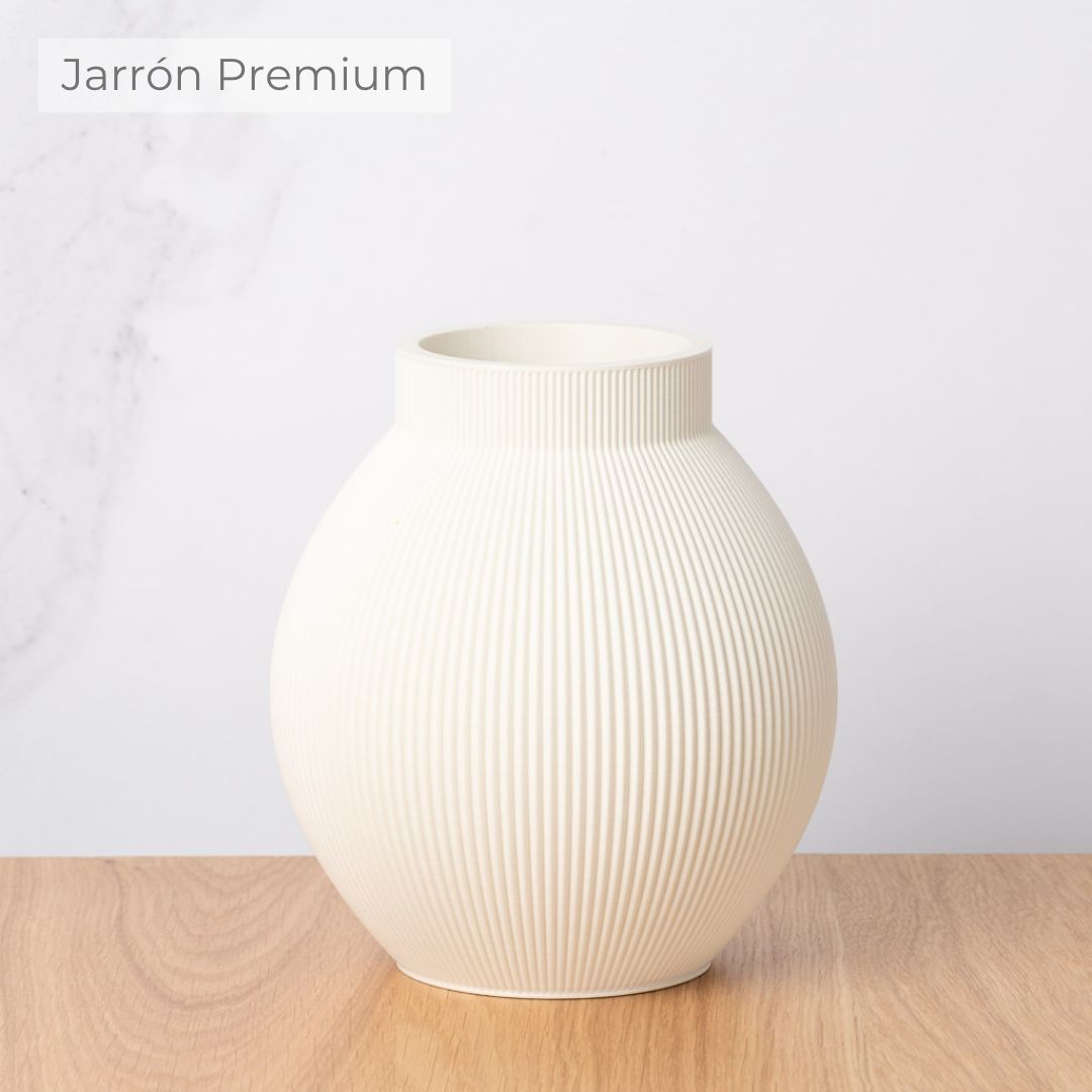 jarrón de resina ideal para flores secas y preservadas