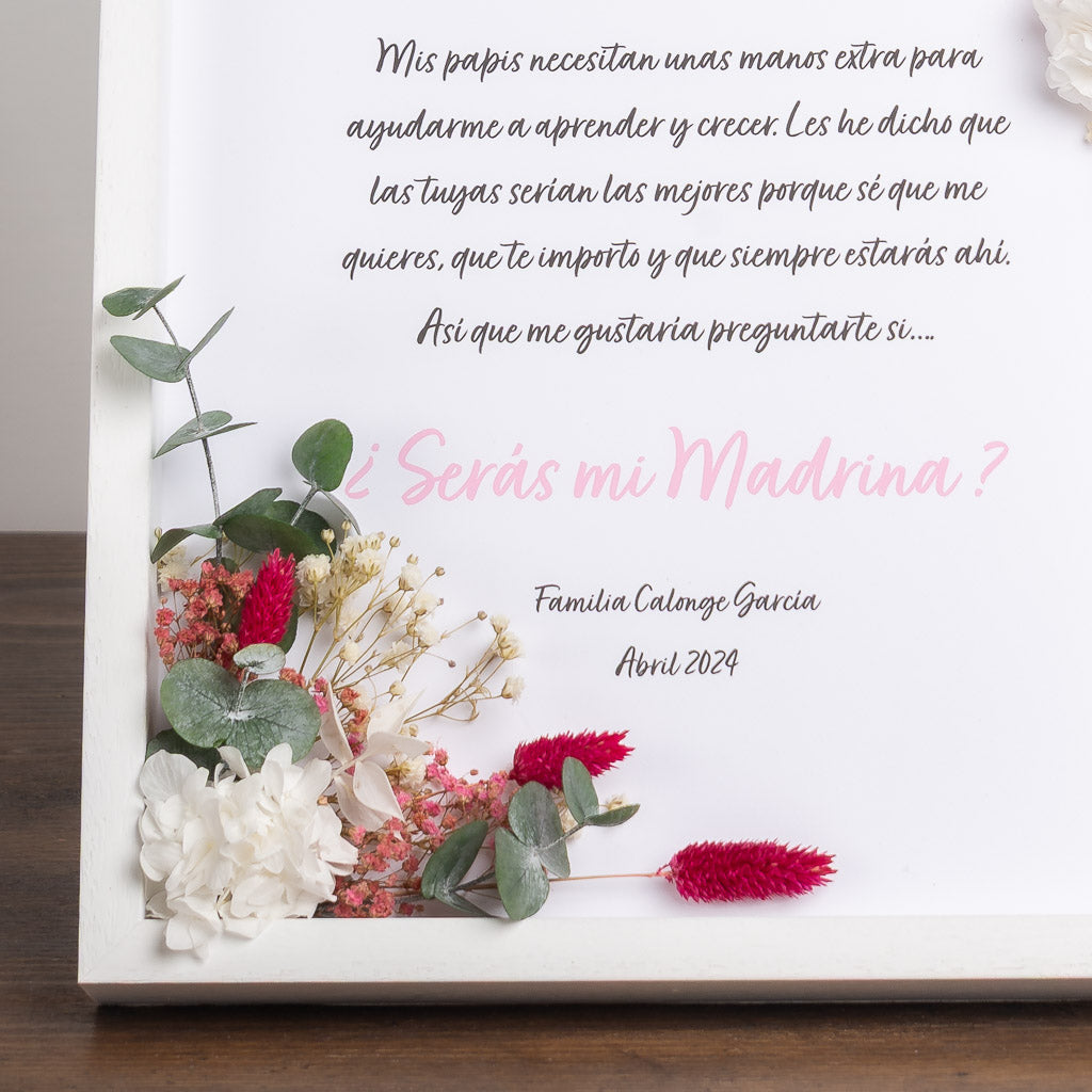 Cuadro XL personalizable - Marco Deseos