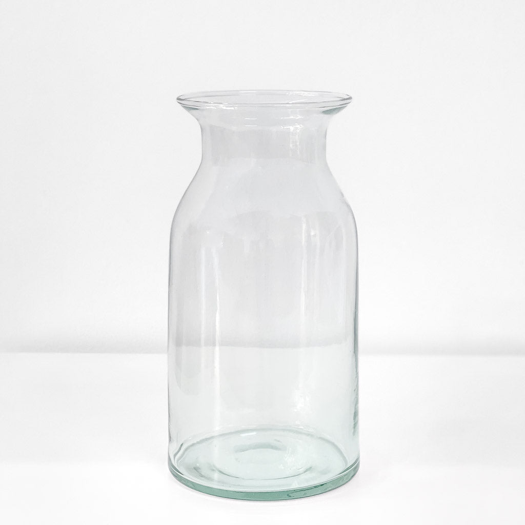 jarrón de cristal