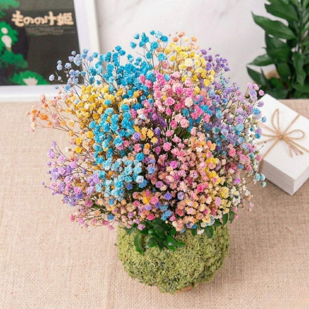 Kokedama eterno gypsophila