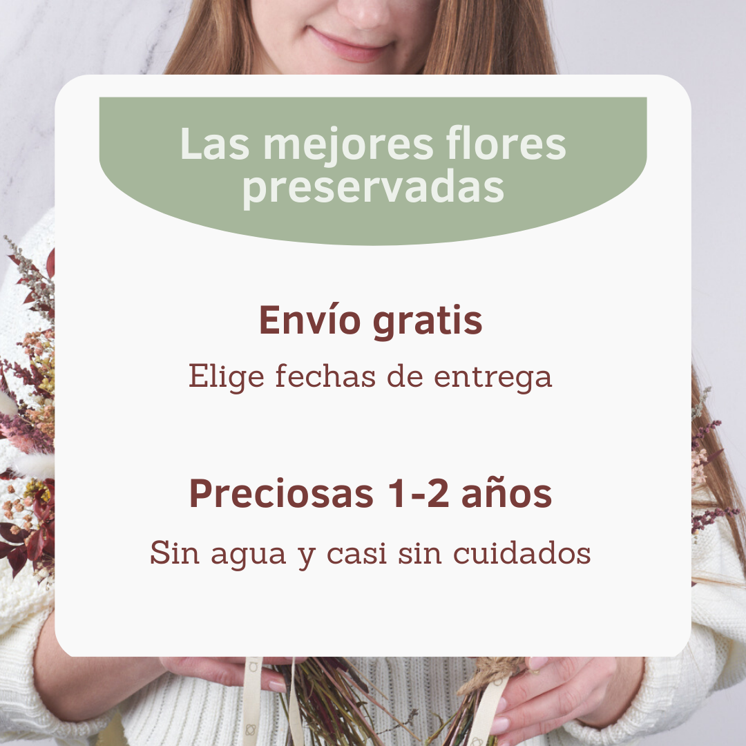 las mejores flores preservadas