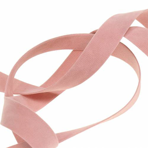 lazo de terciopelo extra rosa salmón