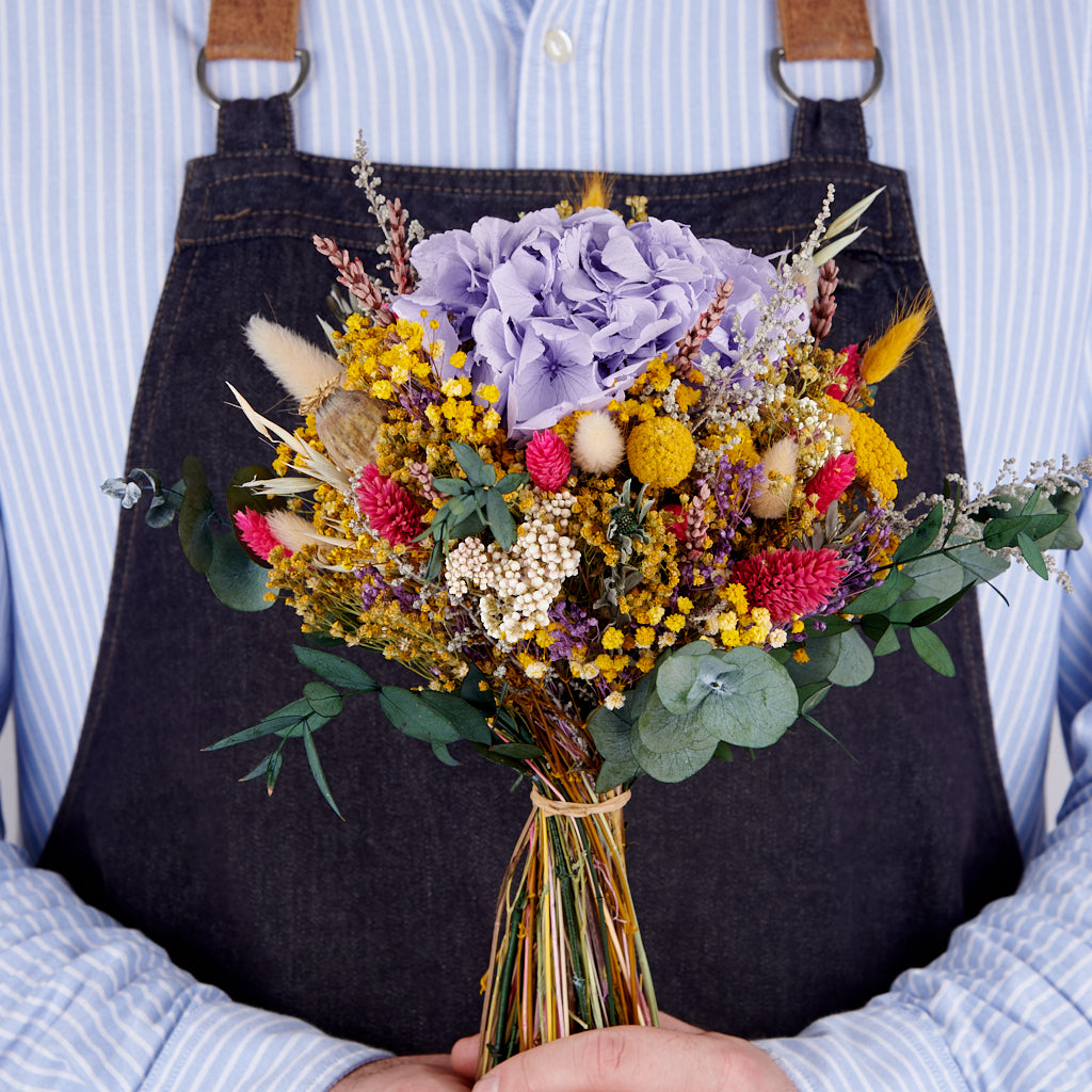 Ramo de flores preservadas Petit Violette