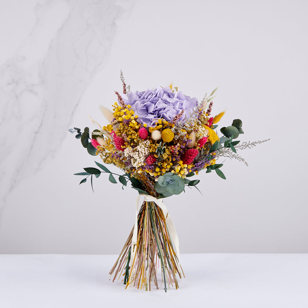 Ramo de flores preservadas Petit Violette