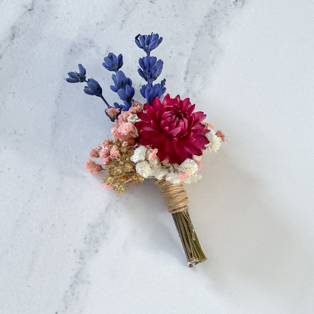 Prendido flores preservadas