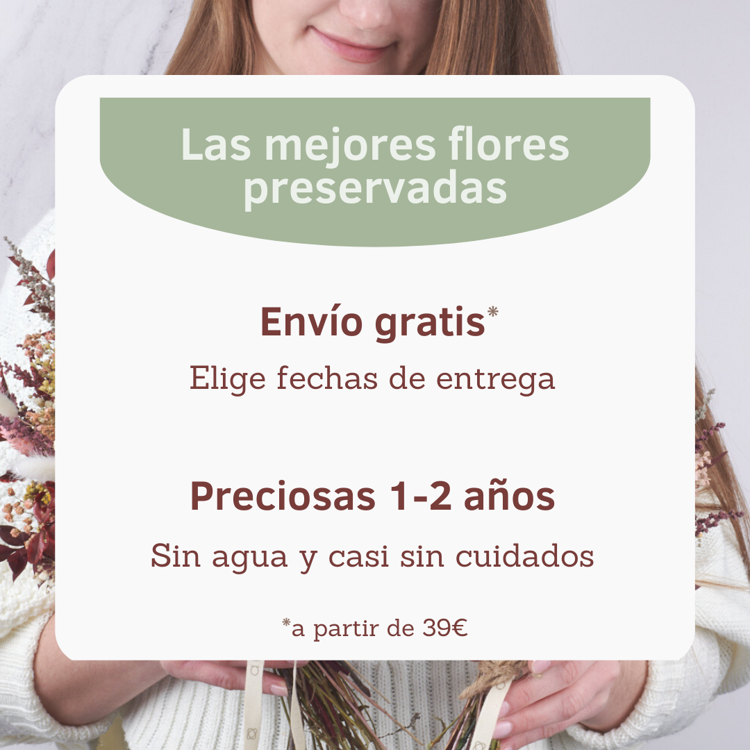 las mejores flores preservadas con entrega gratis