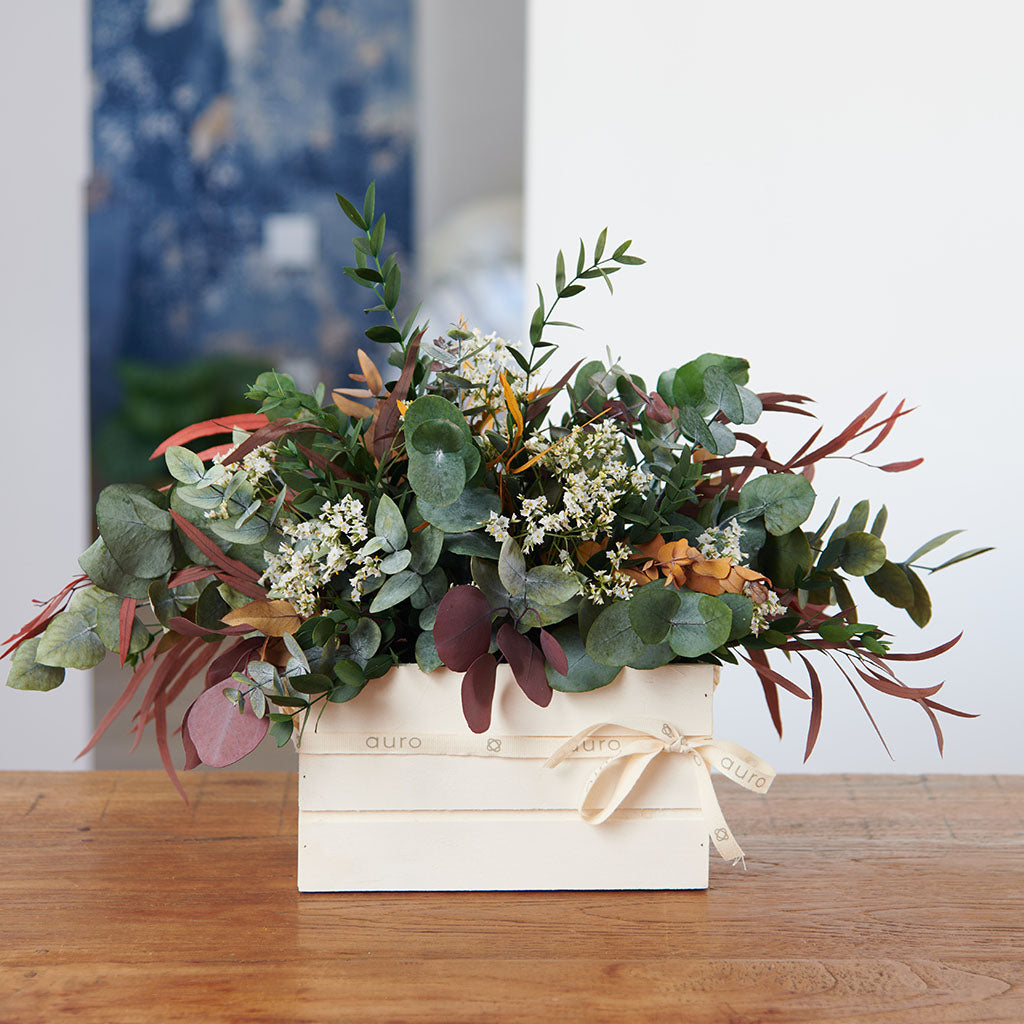 centro de eucaliptus preservado