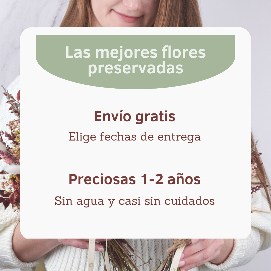 las mejores flores preservadas con entrega gratis