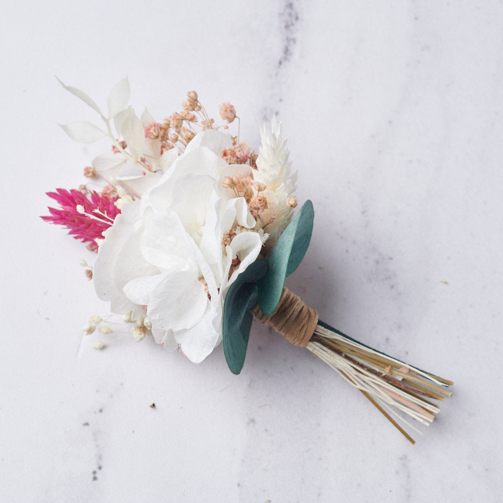 prendido de flores preservadas moulin blanc