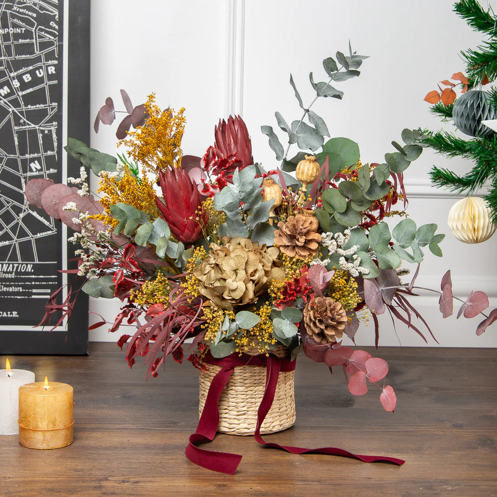 ¿Cómo cuidar en Navidad de tus flores preservadas?