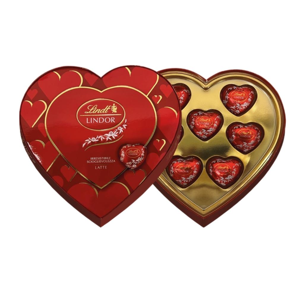 Bombones corazón Lindt