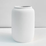 jarrón de cerámica blanca Níjar