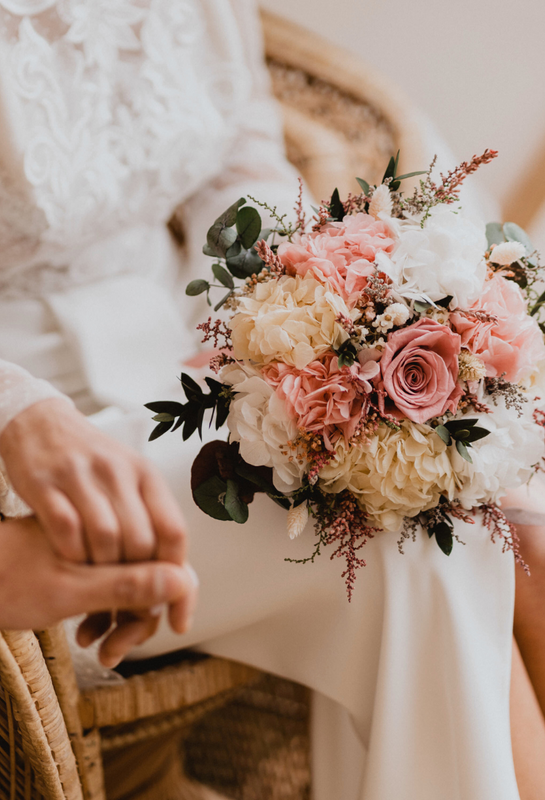 Ramos de novia Flores preservadas auro floral stories