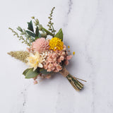 prendido de flores preservadas floral soleil