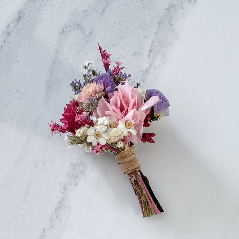 Prendido flores preservadas  prendido bouquet aline