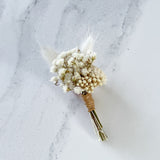 Prendido flores preservadas  blanc atellier